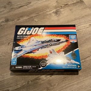G.I. Joe Skystriker Construction Set 100 Pieces Compatible With Other Brands New